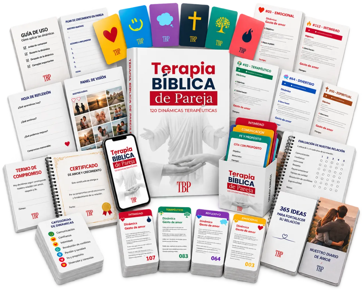 Baraja Terapia Bíblica de Pareja
